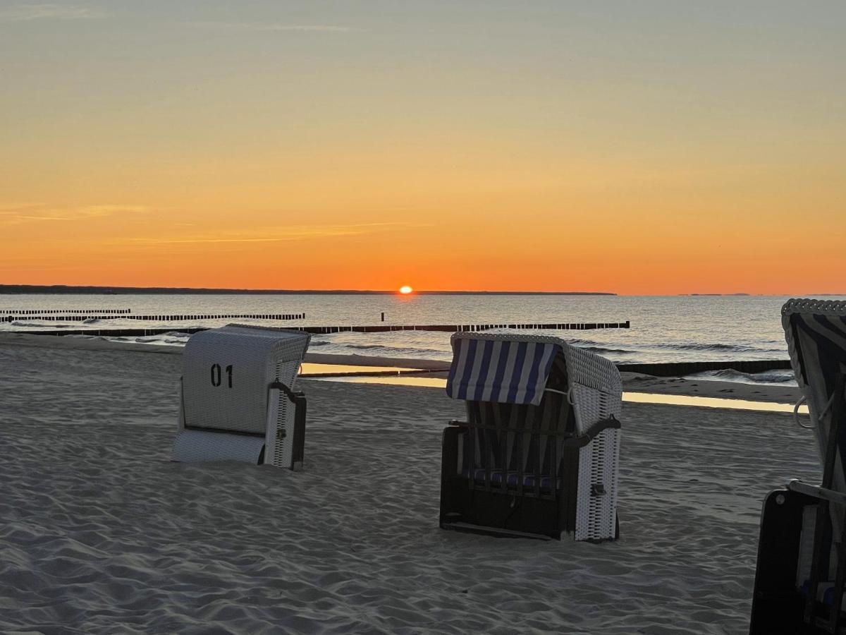 "Ab Zum Strand" Ferienwohnung Mit Balkon Zempin Zewnętrze zdjęcie